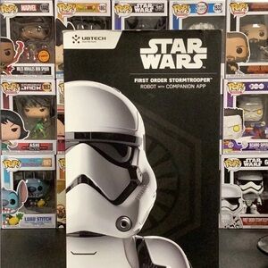 Star Wars First Order Stormtrooper Robot - Companion App Black and White